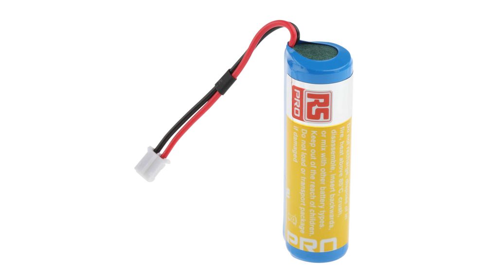 Primary Battery, Lithium Thionyl Chloride, AA, 3.6V, Molex Connector